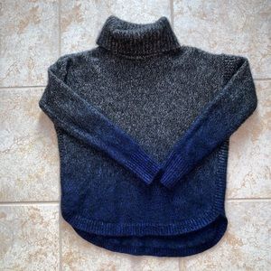 Aqua Cashmere Turtle Neck Sweater, Size Small.